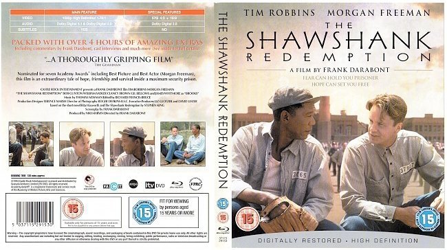 The Shawshank Redemption (1994) R2 