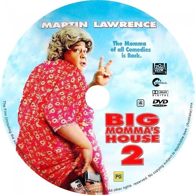 dvd cover Big Momma's House 2 (2006) R4