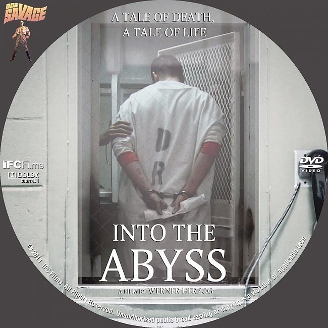 dvd cover Into The Abyss (2011)