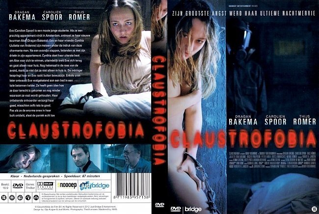 dvd cover Claustrofobia (2011) DUTCH R2