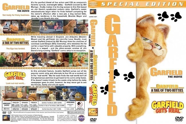 dvd cover Garfield Collection v1