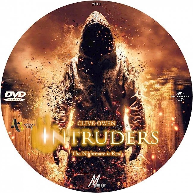 dvd cover Intruders (2011) R1 CUSTOM