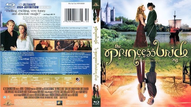 dvd cover The Princess Bride (1987) WS R1
