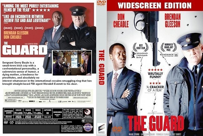 dvd cover The Guard (2011) R1 CUSTOM