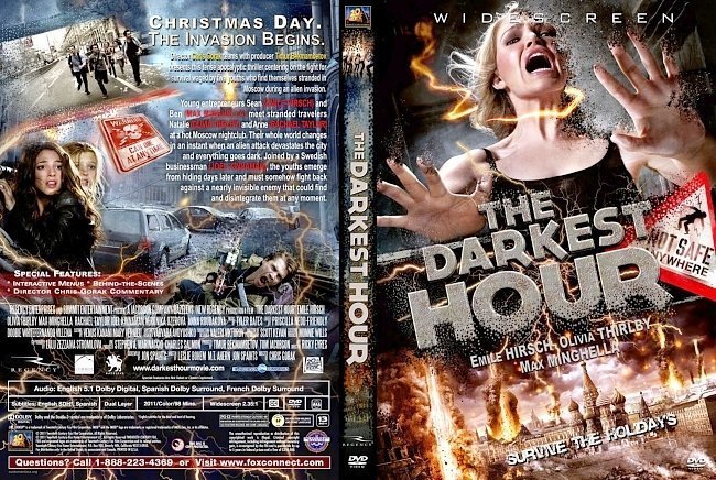 dvd cover The Darkest Hour (2011)