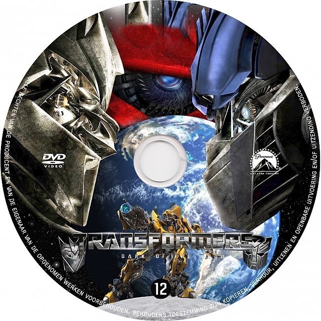 dvd cover Transformers: Dark Of the Moon (2011) WS