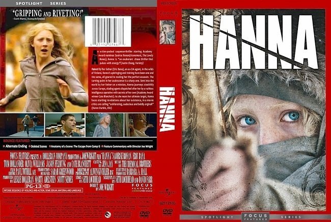 dvd cover Hanna 1