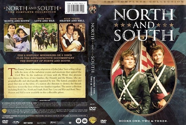 dvd cover North and South