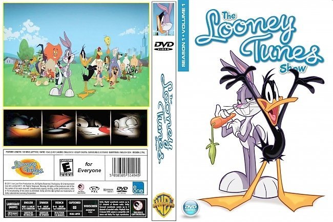 dvd cover The Looney Tunes Show: Season 1 Volume 1 (2010) R2 CUSTOM