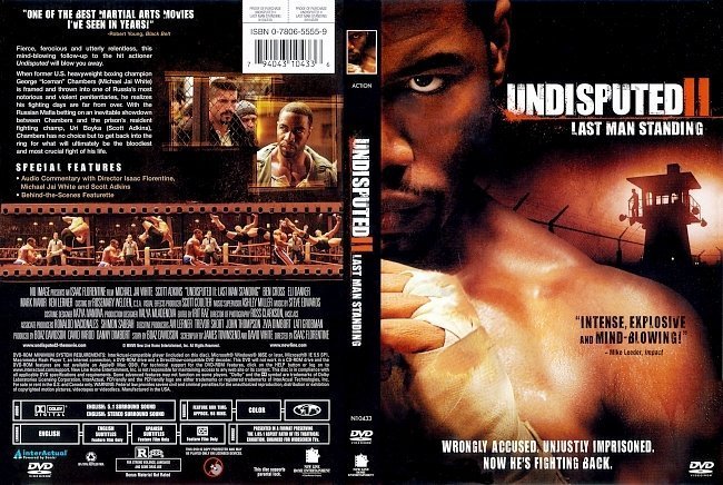 dvd cover Undisputed II: Last Man Standing (2006) R1