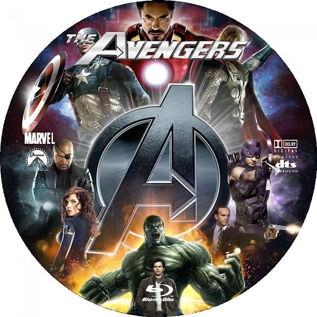 dvd cover The Avengers R0 CUSTOM