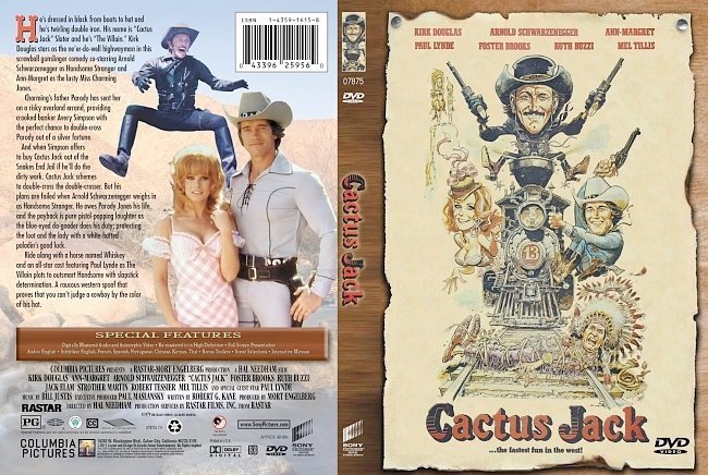 dvd cover Cactus Jack aka The Villian