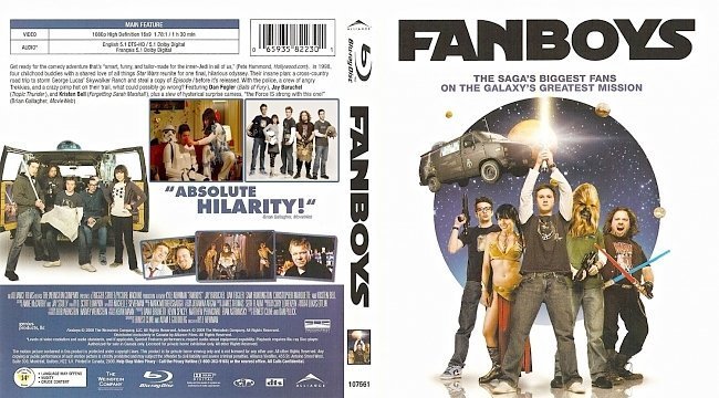 dvd cover Fanboys