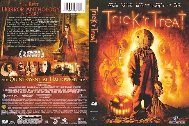 dvd cover Trick 'R Treat (2007) WS R1