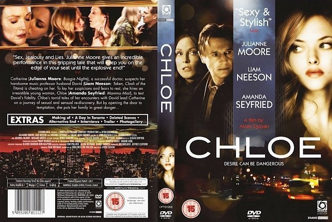 dvd cover Chloe (2009) WS R2