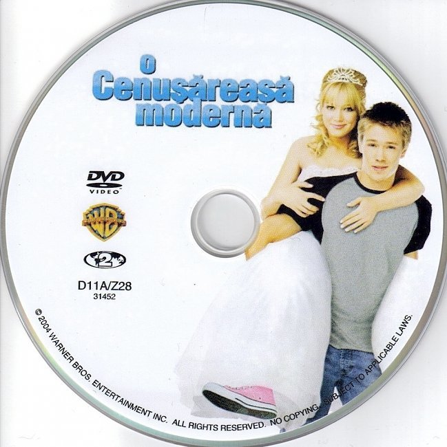 dvd cover A Cinderella Story WS ROMANIAN R2
