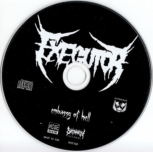 dvd cover Exegutor - Embassy of Hell