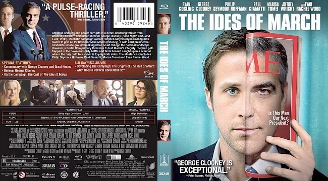 dvd cover The Ides Of March