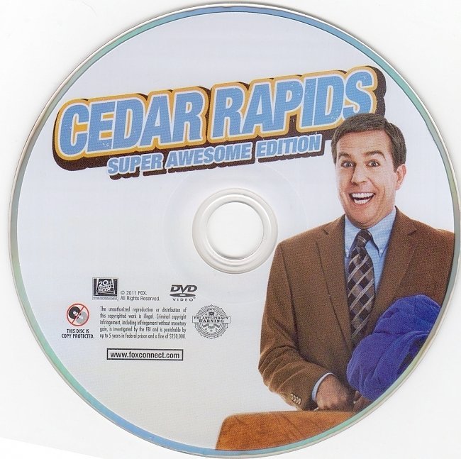 dvd cover Cedar Rapids (2011) WS R1