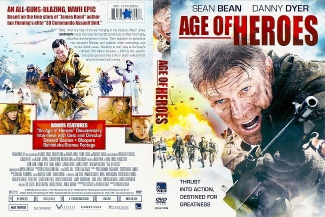 dvd cover Age Of Heroes (2011)