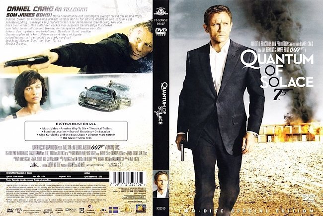 dvd cover quantum of solace - front s