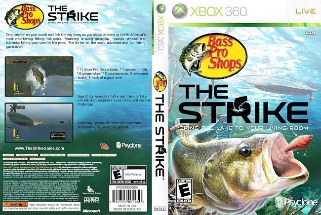 dvd cover Bass Pro Shop The Strike