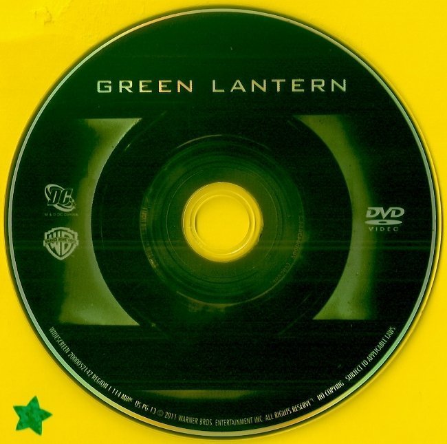 dvd cover Green Lantern (2011) WS R1