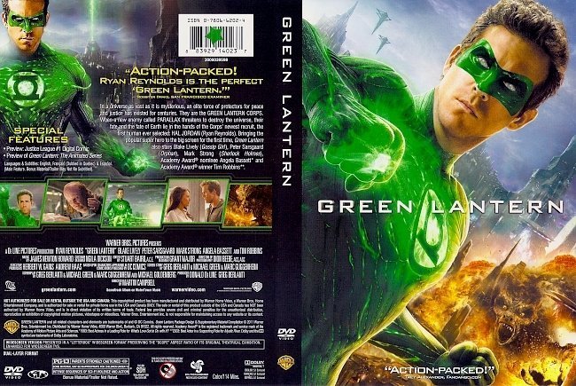dvd cover Green Lantern (2011) WS R1