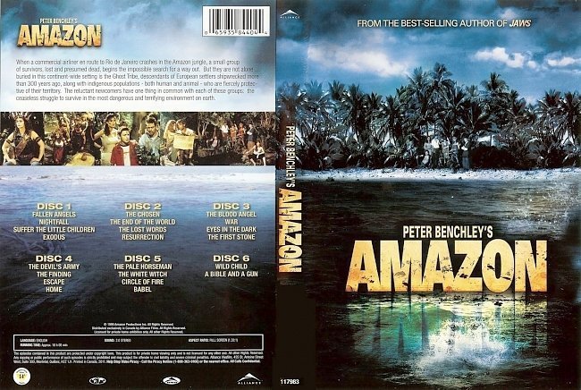 dvd cover Peter Benchley's Amazon