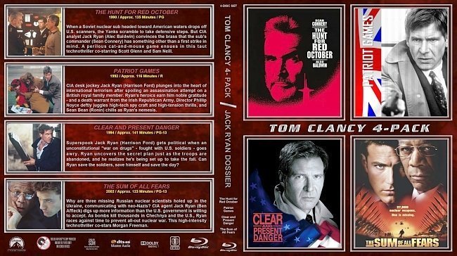 dvd cover Tom Clancy Quad st