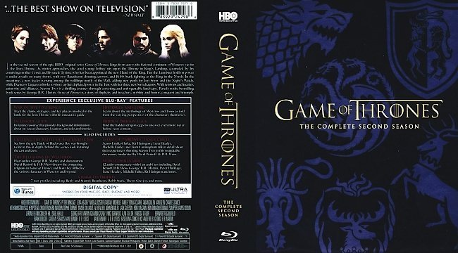 Game Of Thrones: Season 2  R1 – Blu-Ray 