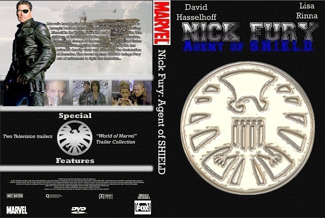 dvd cover Nick Fury 1998