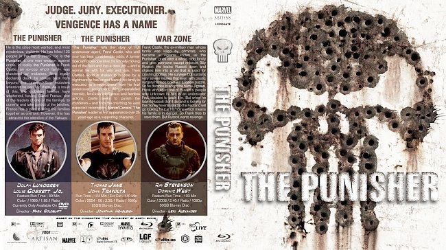 dvd cover The Punisher