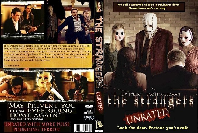 dvd cover The Strangers
