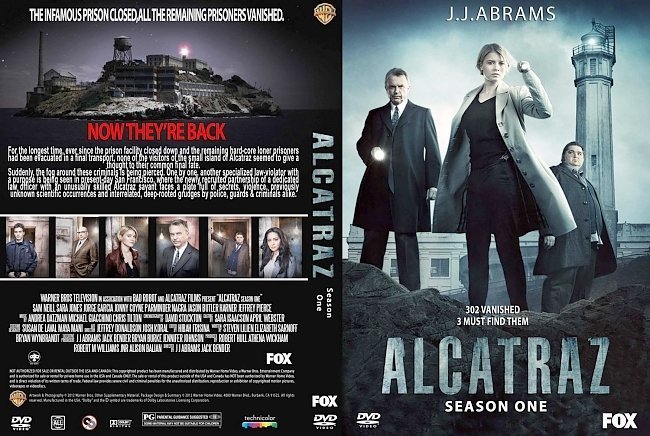 dvd cover Alcatraz Season 1