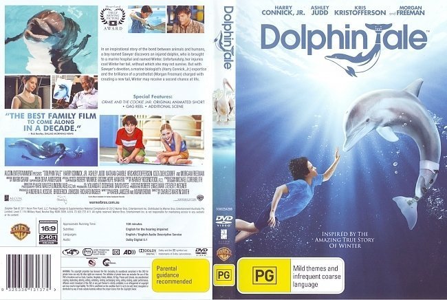 dvd cover Dolphin Tale (2011) WS R4