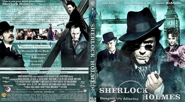 dvd cover Sherlock Holmes
