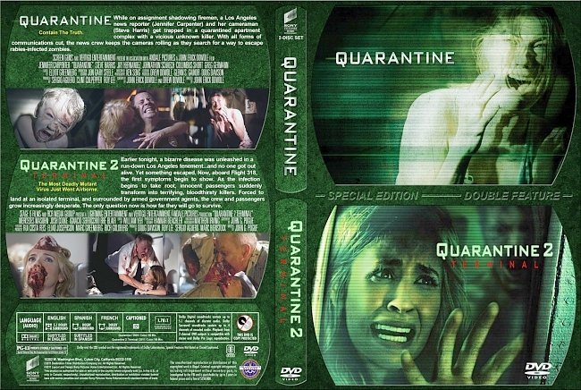 dvd cover Quarantine Double