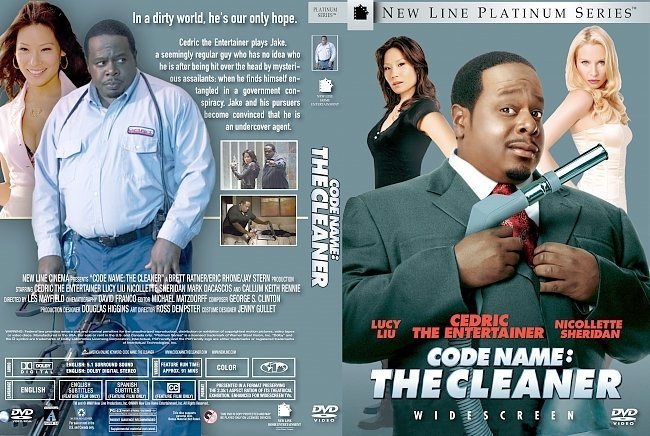 dvd cover Code Name: The Cleaner (2007) WS R1