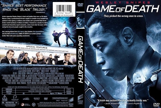 dvd cover Game Of Death (2010) WS R1