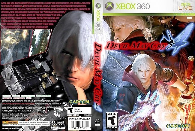 dvd cover Devil May Cry 4