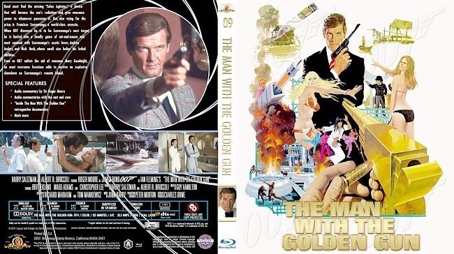 dvd cover The Man With The Golden Gun Bluray1
