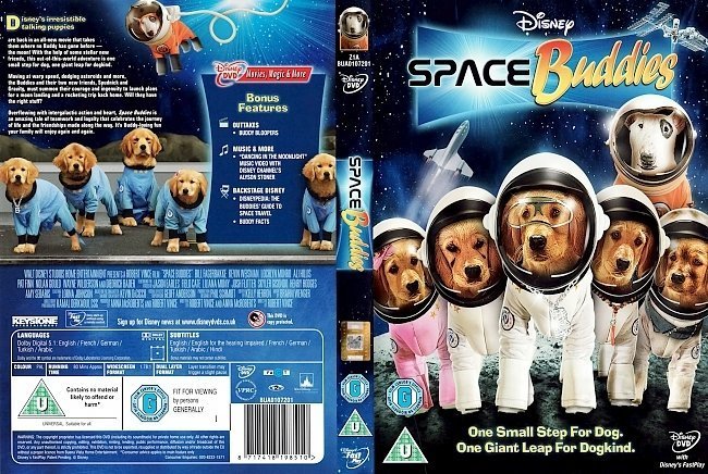 dvd cover Space Buddies (2009) R2