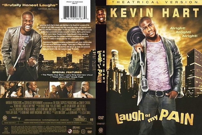 dvd cover Kevin Hart Laugh at My Pain