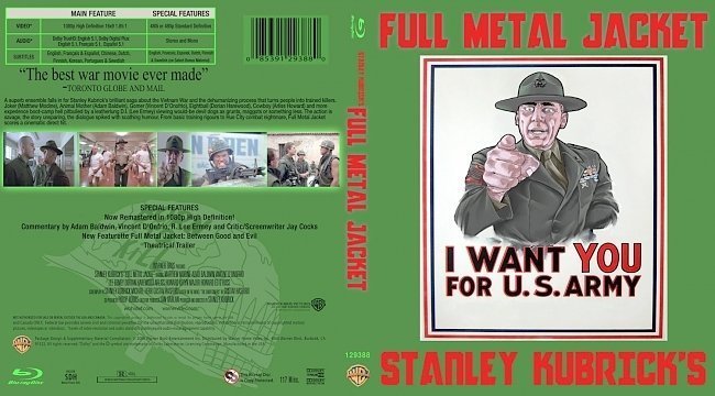 dvd cover Full Metal Jacket