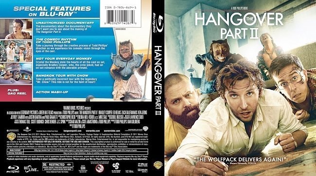 dvd cover The Hangover Part 2
