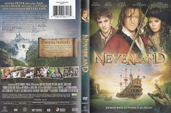 dvd cover Neverland (2011) WS R1