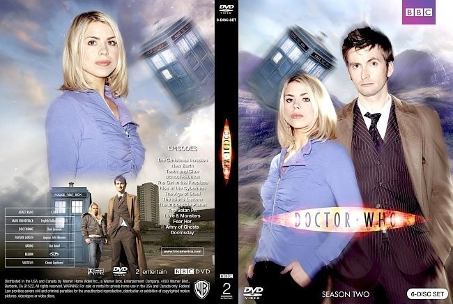 dvd cover Doctor Who Season Two
