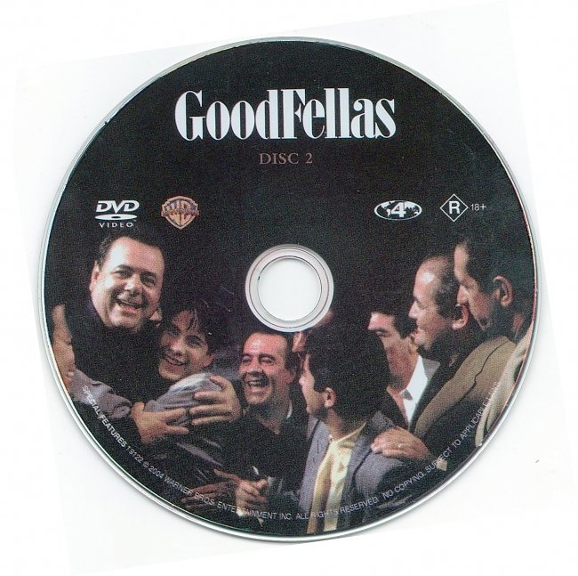dvd cover Goodfellas (1990) SE R4