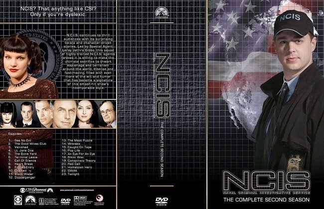 dvd cover NCIS Season 2